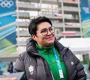 Olimpiniame kaimelyje Lietuvos sportininkus aplankė premjerė Inga Ruginienė