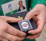 Olimpiniame kaimelyje Lietuvos sportininkus aplankė premjerė Inga Ruginienė