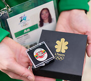 Olimpiniame kaimelyje Lietuvos sportininkus aplankė premjerė Inga Ruginienė
