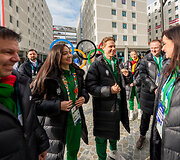 Olimpiniame kaimelyje Lietuvos sportininkus aplankė premjerė Inga Ruginienė