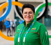 Olimpiniame kaimelyje Lietuvos sportininkus aplankė premjerė Inga Ruginienė