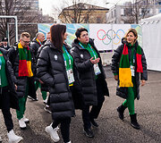 Olimpiniame kaimelyje Lietuvos sportininkus aplankė premjerė Inga Ruginienė