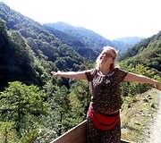 Justina Vaitiekūnaitė Sakartvele