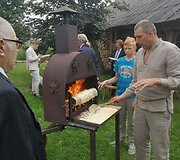 Viktorijos ir Pauliaus &Scaron;atkauskų vestuvių akimirka