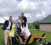 Viktorijos ir Pauliaus &Scaron;atkauskų vestuvių akimirka