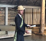 Viktorijos ir Pauliaus &Scaron;atkauskų vestuvių akimirka