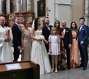Viktorijos ir Pauliaus &Scaron;atkauskų vestuvių akimirka