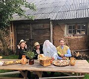 Viktorijos ir Pauliaus &Scaron;atkauskų vestuvių akimirka