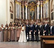 Viktorijos ir Pauliaus &Scaron;atkauskų vestuvių akimirka