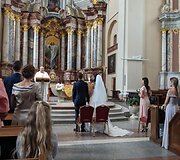 Viktorijos ir Pauliaus &Scaron;atkauskų vestuvių akimirka