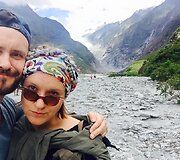 Aurimas ir Eglė Kulveliai Naujojoje Zelandijoje