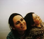 Kasparas Jasas su mama
