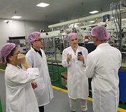 Vilmantė Markevičienė su kolegomis Kinijoje