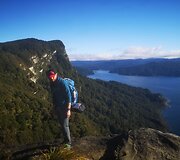 Vaidas Lake waikaremoana žygyje