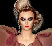 Ingos Bagdonaitės-Balevičienės darbas nuotoliniu būdu vykusiame konkurse &bdquo;OMC Hairworld 2020&ldquo;