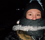 Marija &Scaron;ilinskytė su VU žygeivių klubu leidosi į žygį baidarėmis