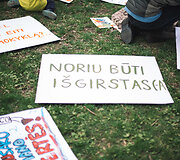 Moksleivių akcija