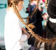 Pinamos ilgaplaukių kasos ilgiausiam kasos Lietuvoje rekordui pasiekti