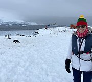 Jūratė Radvilavičiūtė Antarktidoje