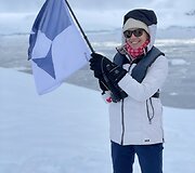 Jūratė Radvilavičiūtė Antarktidoje
