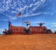 Algirdo kelionė dviračiu per Australiją