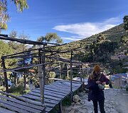 Austėjos ir Emmos vie&scaron;nagė Bolivijoje