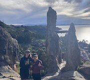 Austėjos ir Emmos vie&scaron;nagė Bolivijoje