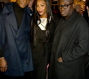 Benjaminas Clementine'as, Naomi Campbell ir Edwardas Enninfulas