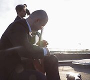 Baltijos gitarų kvarteto vaizdo klipo filmavimo akimirka