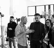 Vaido Maco projekto &bdquo;Paryžiaus obsesija&ldquo; fotosesijos akimirka