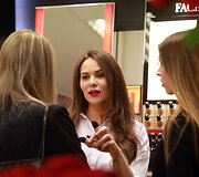 Vakarėlio &bdquo;Red Lips week by Giorgio Armani&ldquo; akimirka