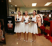 Vakarėlio &bdquo;Red Lips week by Giorgio Armani&ldquo; akimirka