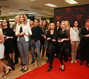 Vakarėlio &bdquo;Red Lips week by Giorgio Armani&ldquo; akimirka