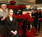 Vakarėlio &bdquo;Red Lips week by Giorgio Armani&ldquo; akimirka