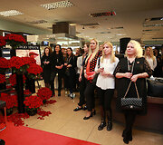 Vakarėlio &bdquo;Red Lips week by Giorgio Armani&ldquo; akimirka