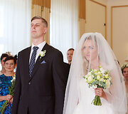 Linos Paliulytės ir Luko Gudo vestuvių akimirka