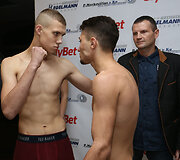 &bdquo;King of the Cage&ldquo; sportininku svėrimas