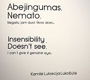 Parodos &bdquo;Abejingumas nemato&ldquo; atidarymas