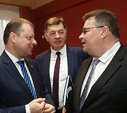 Saulius Skvernelis, Algirdas Butkevičius, Linas Linkevičius