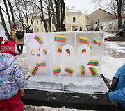 Ledo skulptūrų gamyba