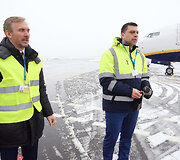 Moderniausia orlaivių nuledinimo ma&scaron;ina Lietuvoje