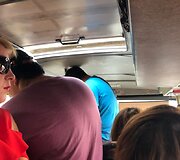 Autobuso į Lazdijus keleiviai skundžiasi negalintys atsisėsti