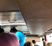 Autobuso į Lazdijus keleiviai skundžiasi negalintys atsisėsti