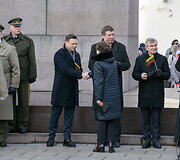 Vėliavos i&scaron;kėlimo ceremonija