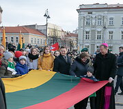 Vėliavos i&scaron;kėlimo ceremonija