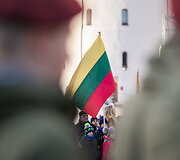 Vėliavos i&scaron;kėlimo ceremonija