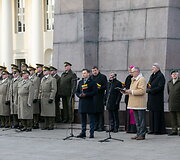 Vėliavos i&scaron;kėlimo ceremonija