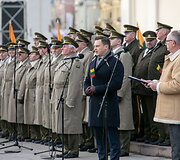 Vėliavos i&scaron;kėlimo ceremonija
