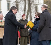 Vėliavos i&scaron;kėlimo ceremonija