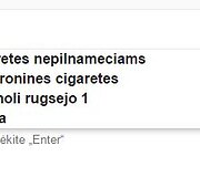 "Google" paie&scaron;kos pasiūlymai